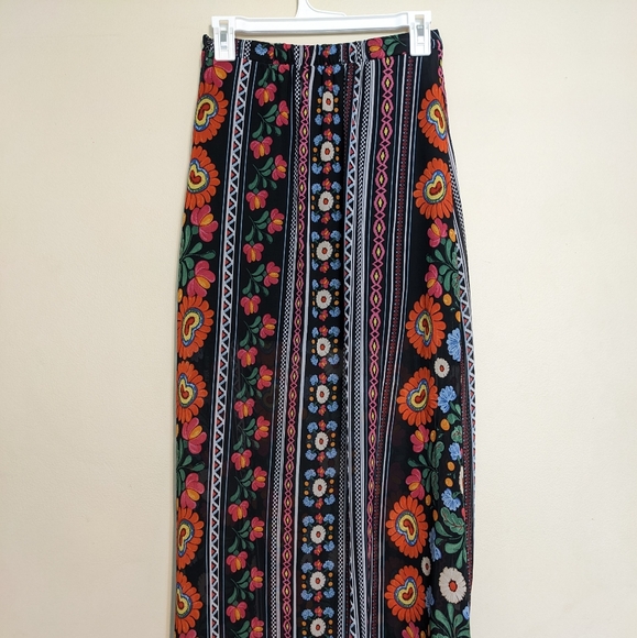 Show Me Your MuMu Mick Double Slit Skirt in Mexicali Size Small - Picture 10 of 11